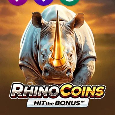 Rhino Coins Hit the Bonus slot by Playson